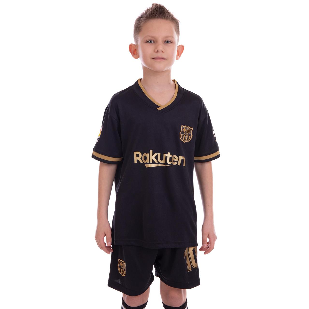 

Форма футбольная детская BARCELONA MESSI Барселона Zelart Sport 2464 XS (20) рост 110-115 см