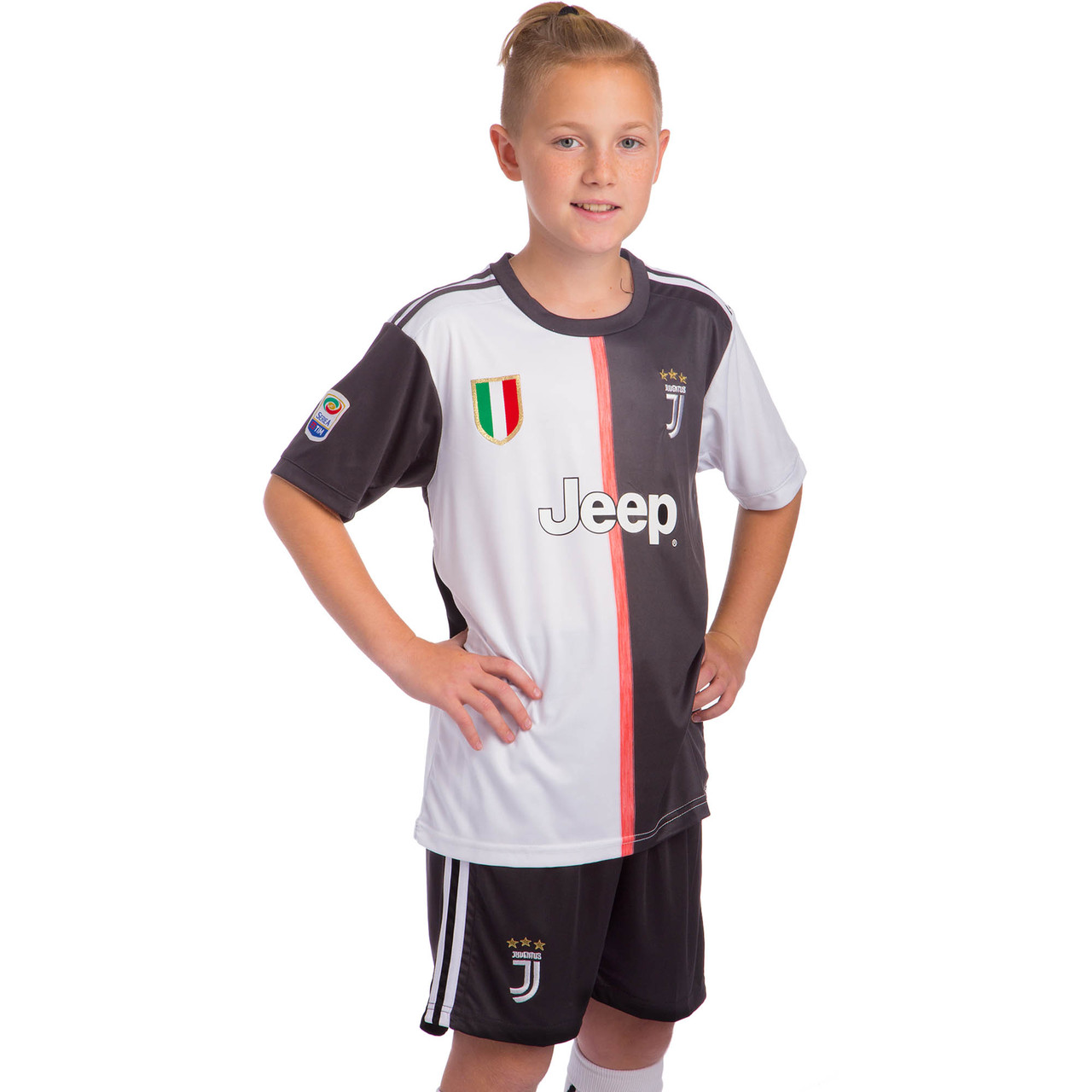 

Форма футбольная детская JUVENTUS Ювентус Zelart Sport домашняя 0959 L (26) рост 140-145 см