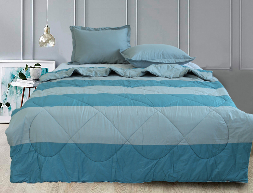 

Одеяло летнее ТМ TAG 2 сп. облегченное стеганное сатин Mix №6