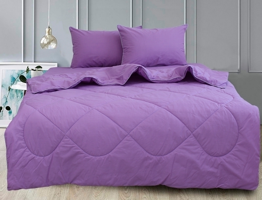 

Набор Elegant ТМ TAG одеяло 2 сп. простынь 200х215 см наволочки 2х50х70 см ранфорс Lavender Herb