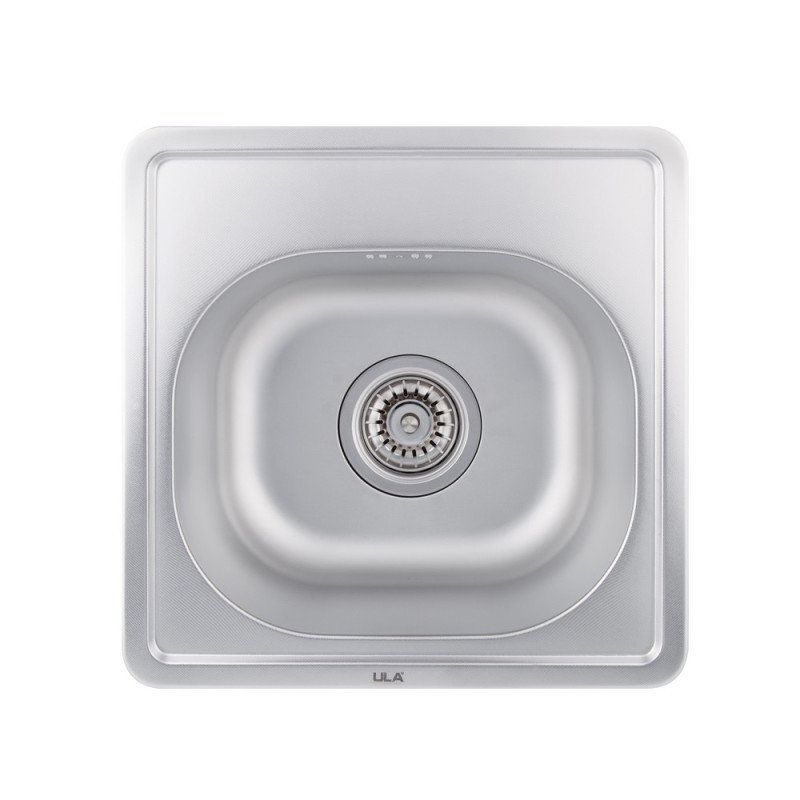 

Мойка из нержавеющей стали ULA 7706 ZS 3838 Decor 0,8mm