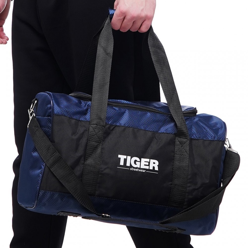

Спортивная сумка Tiger Gross-2 (на 29 л) Синий + Черный (глянец)