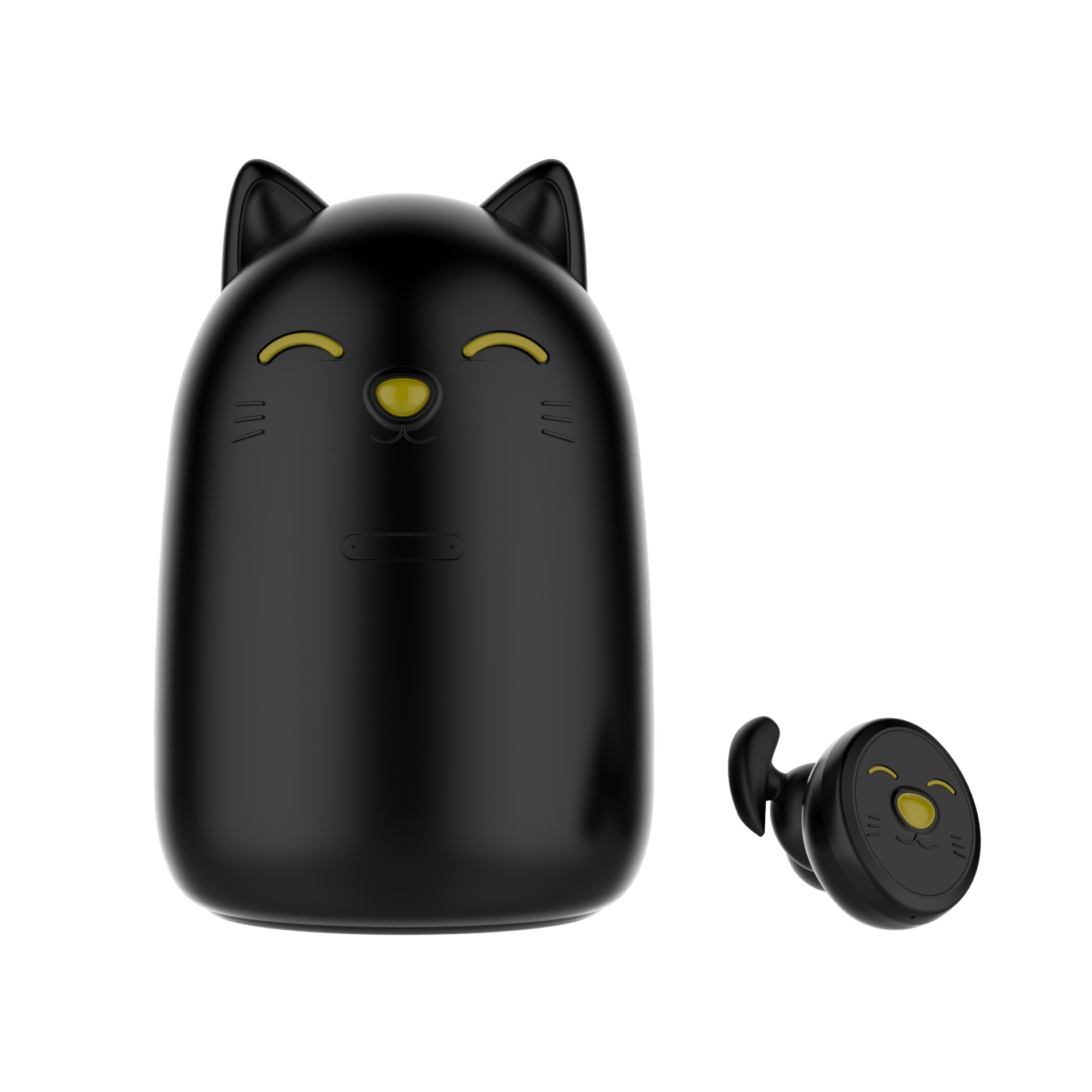 

Беспроводные детские наушники-вкладыши "CAT WIZARDTWS" ZW-T11 бинауральные Bluetooth V5.0+EDR BLACK