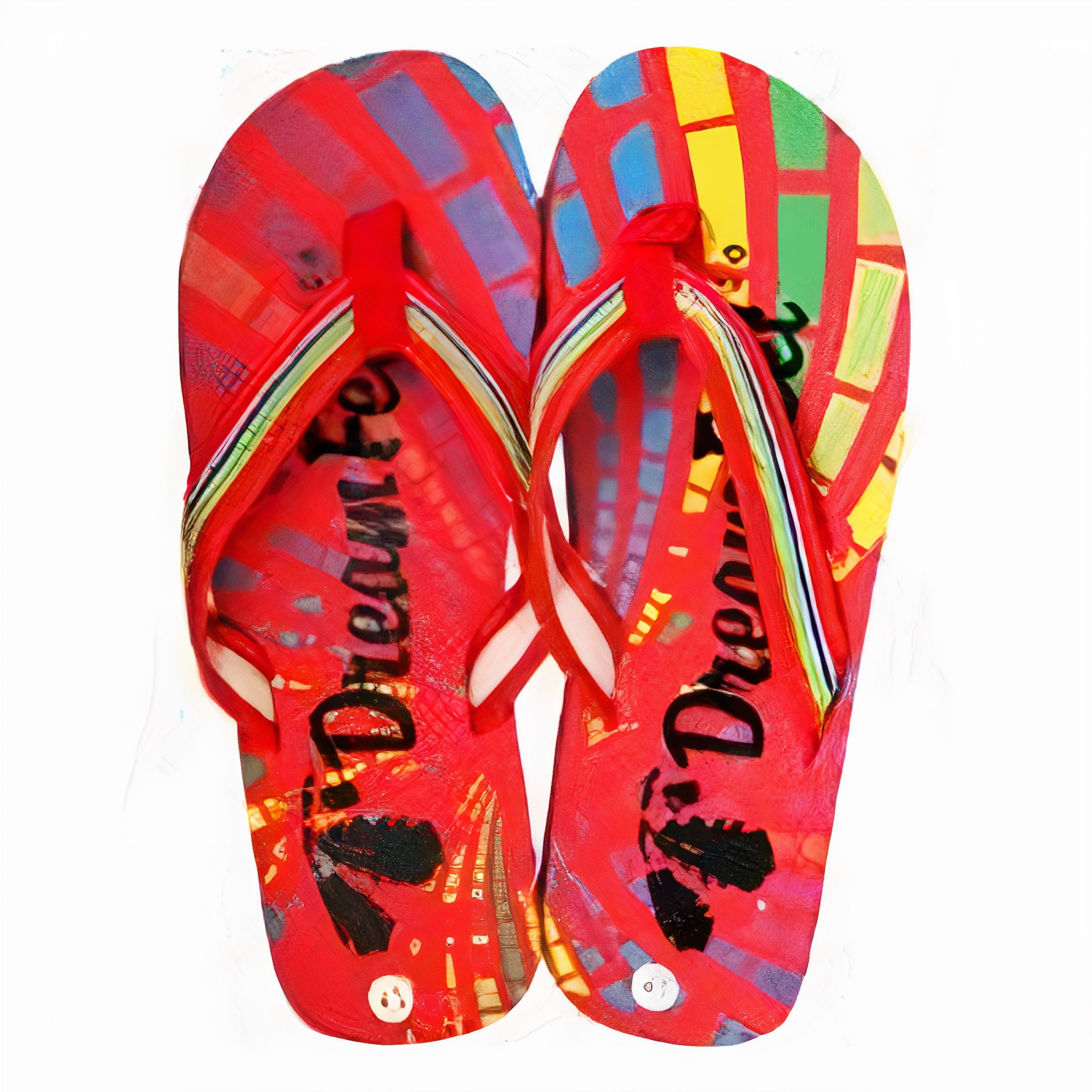 

Женские вьетнамки Dream Feet 12-335 39 25,5 см Красные