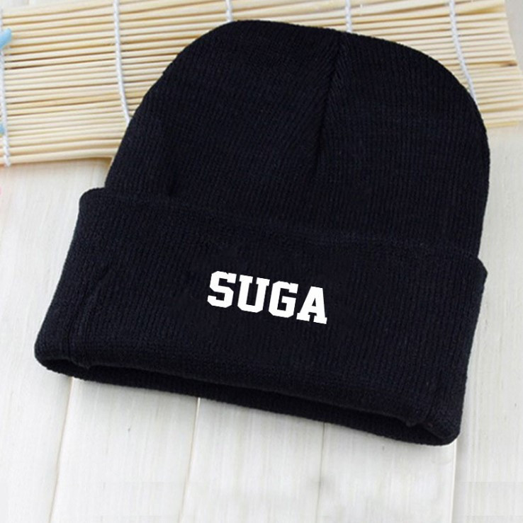 

Шапка Bioworld BTS с рисунком K-POP Suga Сюга BTS Bulletproof Boy Чёрная (6941)