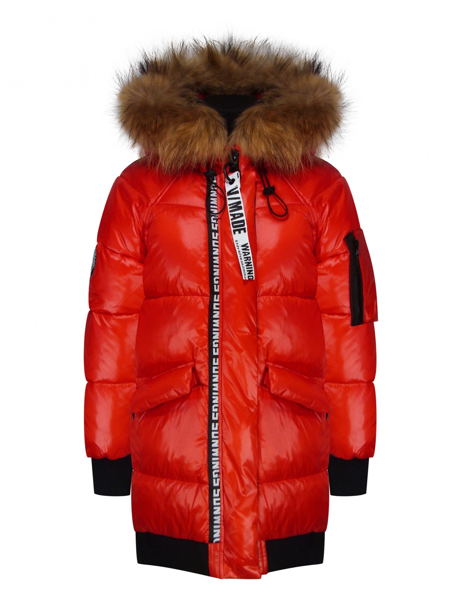 

Пальто зимнее Lebo Junior 8972 146 см Красное