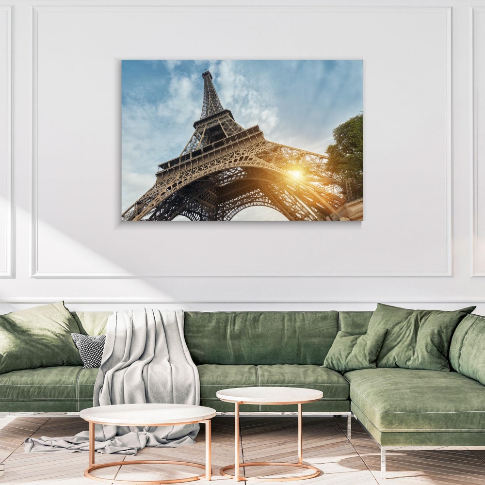 

Картина на холсте Архитектура Eiffel Tower Paris 75х100 см.