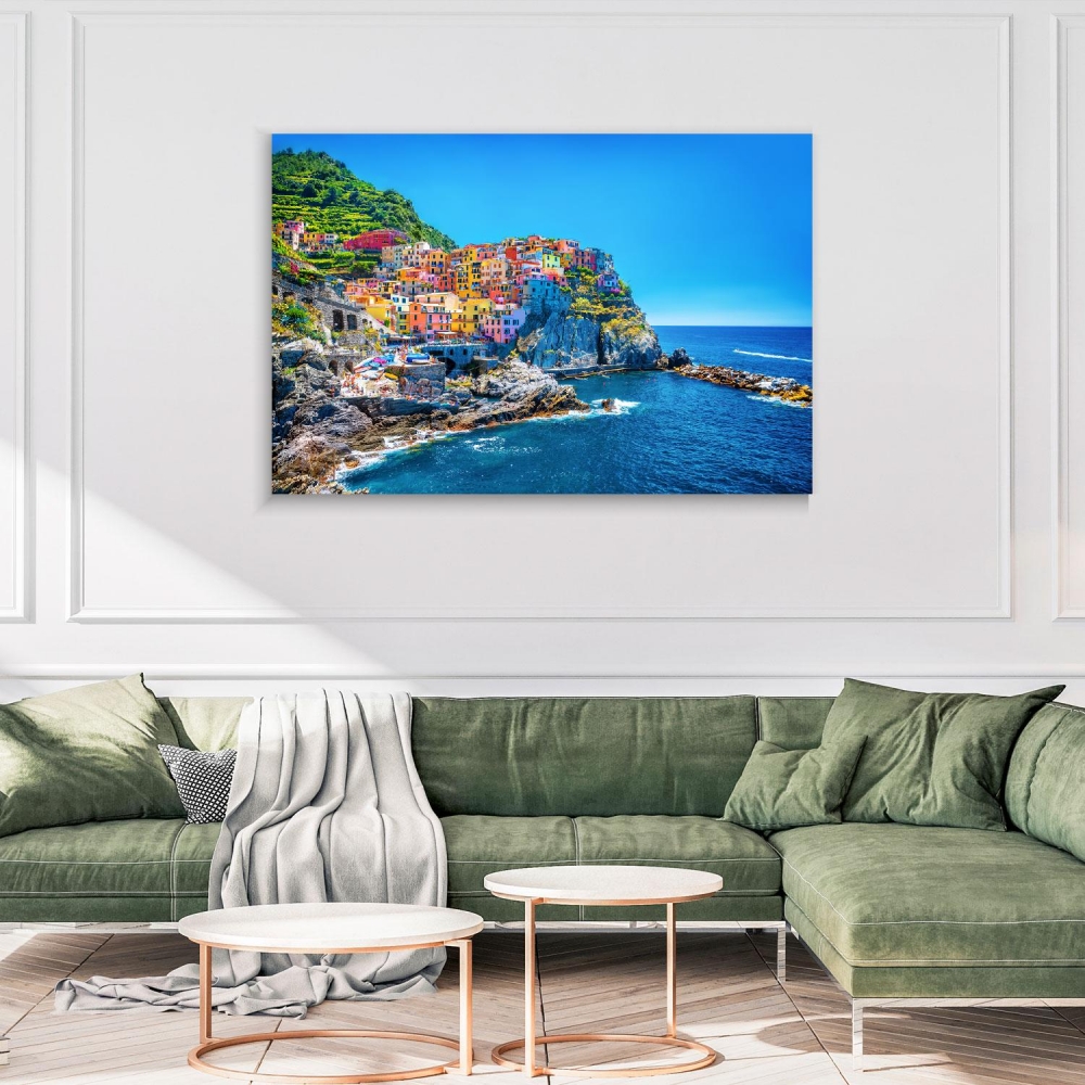 

Картина на холсте Архитектура Cinque Terre 45х60 см.