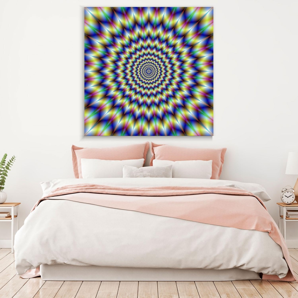 

Картина на холсте Psy Art Picture With Visual Illusion 50х50 см.