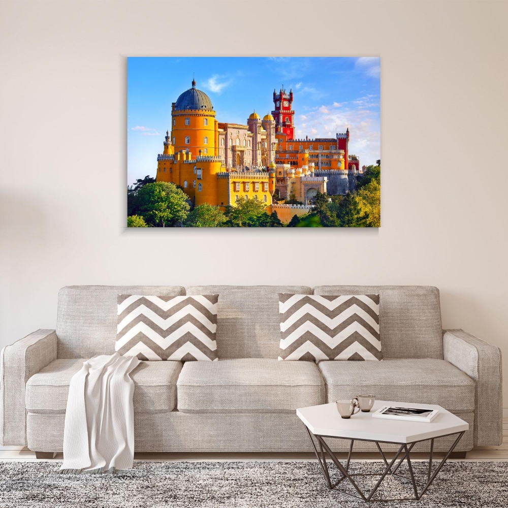 

Картина на холсте Архитектура Pena Palace In Sintra 90х120 см.