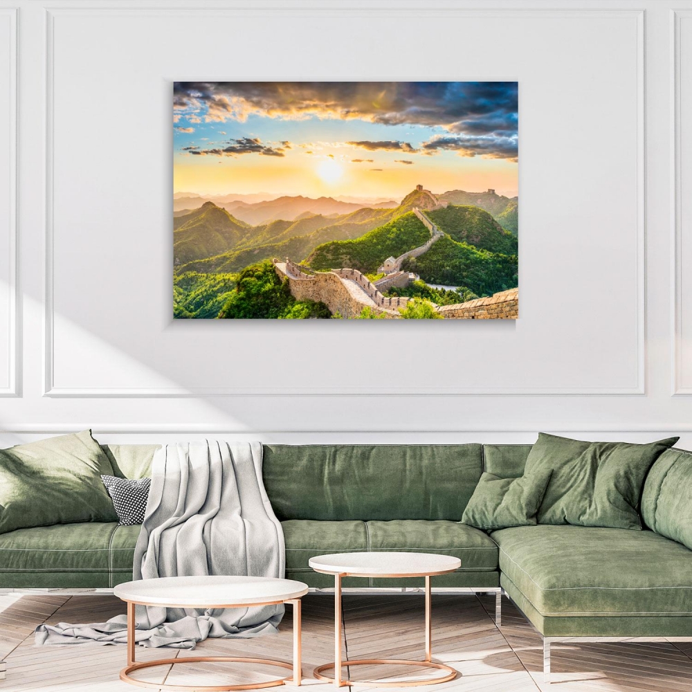 

Картина на холсте Архитектура Great Wall China 90х120 см.