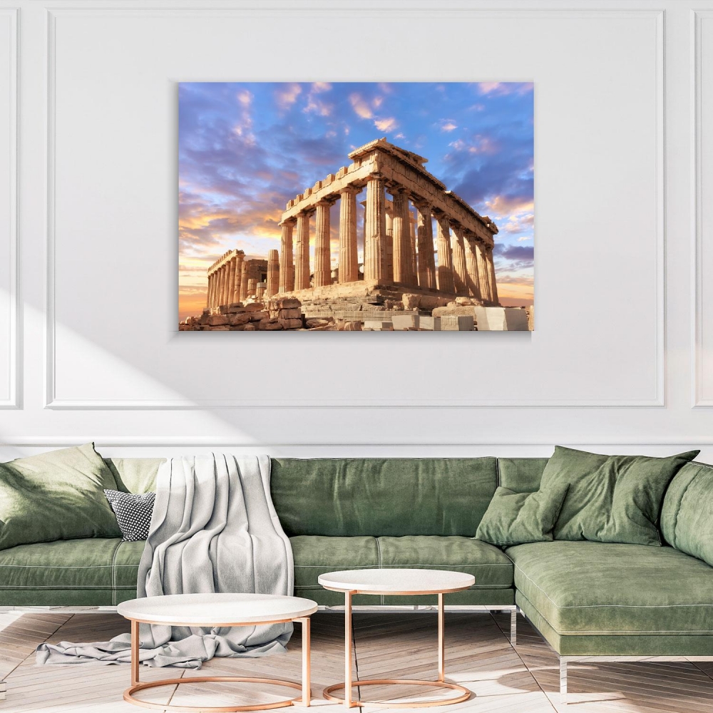 

Картина на холсте Архитектура Parfenon Greece 110х150 см.