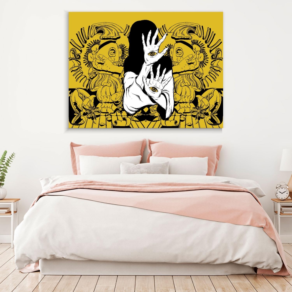 

Картина на холсте Psy Art Screaming Girls 75х100 см.