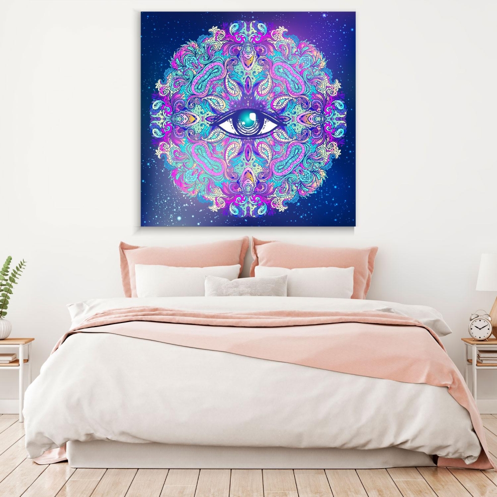 

Картина на холсте Psy Art Mysticism And Alchemy 80х80 см.