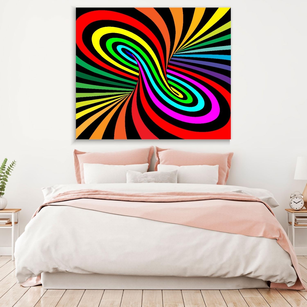 

Картина на холсте Psy Art Colorful Rainbow 60х60 см.