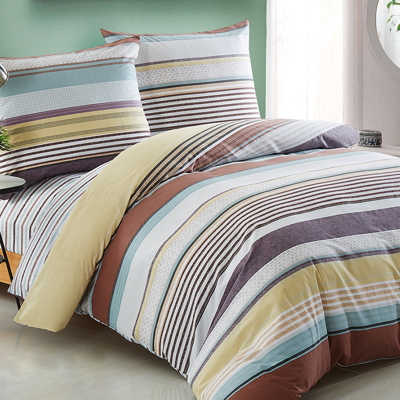 

Комплект постельного белья полуторный Elway 5050 Brown Stripes 5050-p