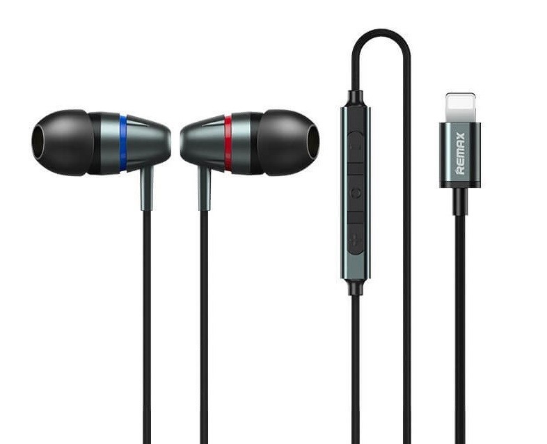 

Наушники Remax Metal Wired Earphone for Music & Call для iPhone
