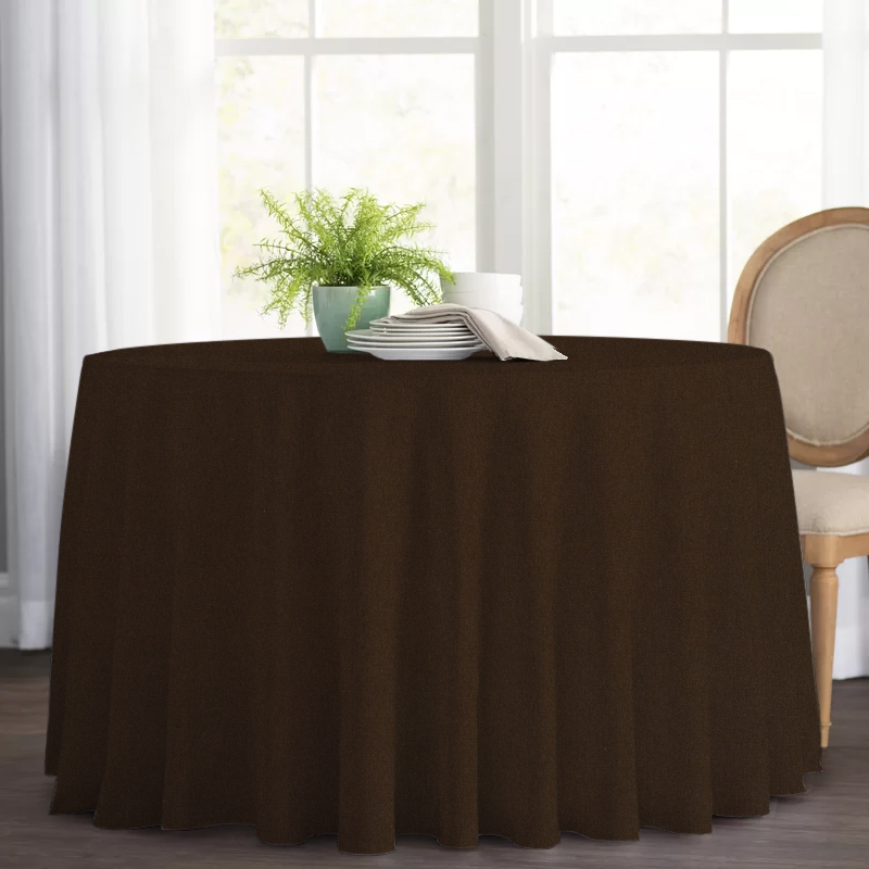 

Круглая скатерть Kanzas Brown TT129338 Ø280