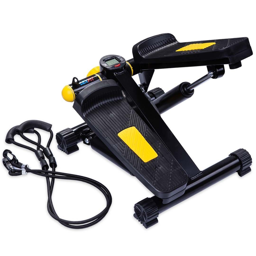 

Степпер с эспандерами USA Style LEXFIT черно-желтый LAB-1008