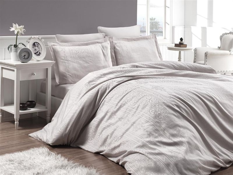 

Комплект постельного белья First Choice Satin Jacquard Cotton Евро сатин-жаккард арт.Fiona Tas