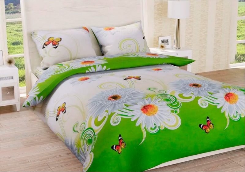 

Комплект постельного белья Leleka-textile двуспальный ранфорс арт.Р-434