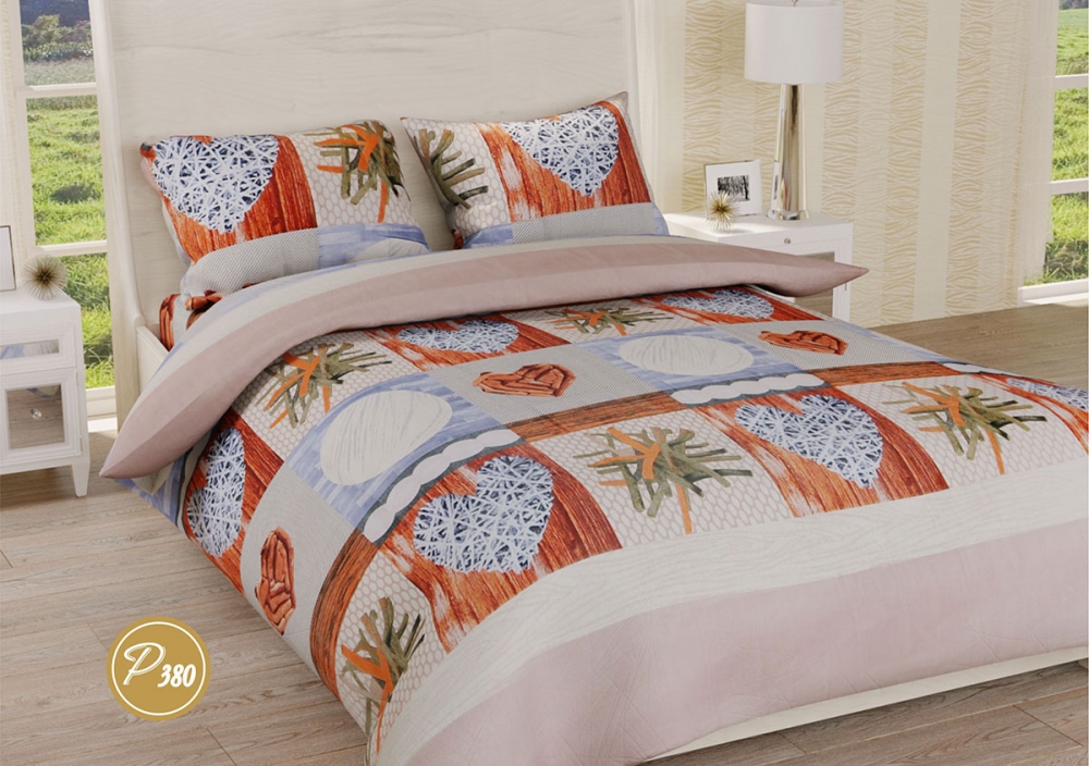 

Комплект постельного белья Leleka-textile полуторный ранфорс арт.Р-380