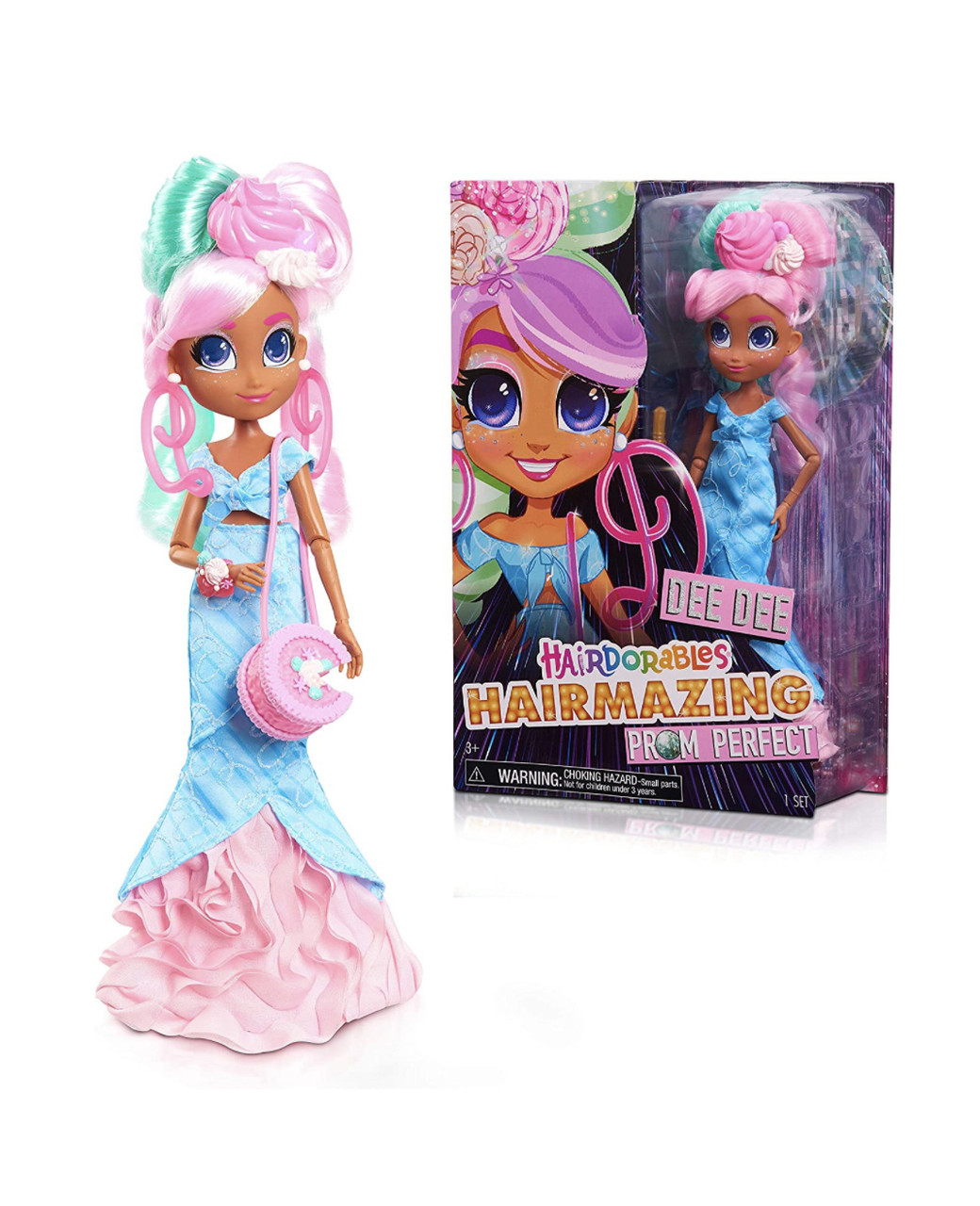 

Кукла Hairdorables Ди Ди Хайрдораблес Выпускной вечер Hairmazing Prom Perfect Fashion Dolls Dee Dee