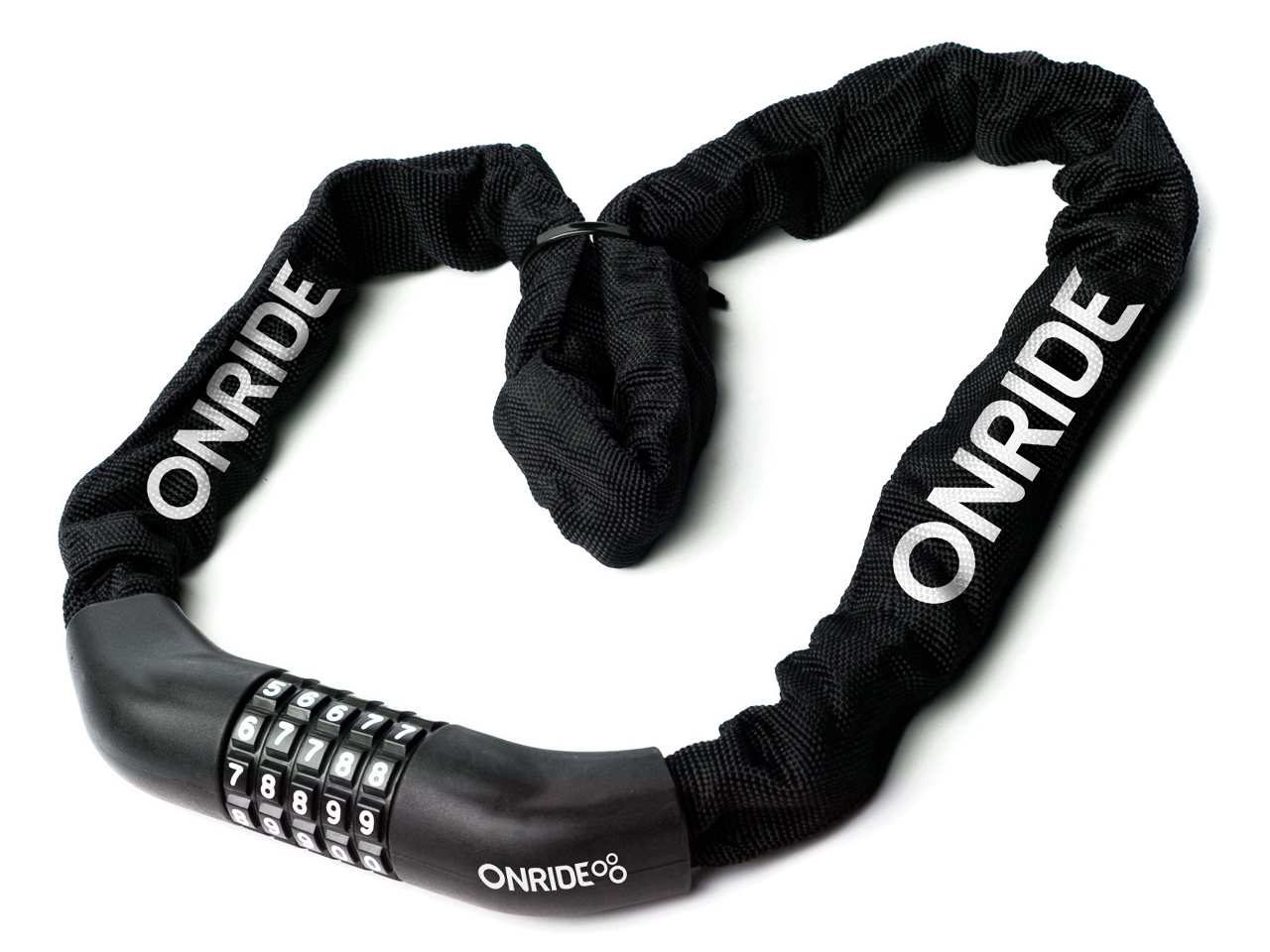 

Велозамок с цепью ONRIDE Tie Code 30, 6х1000мм