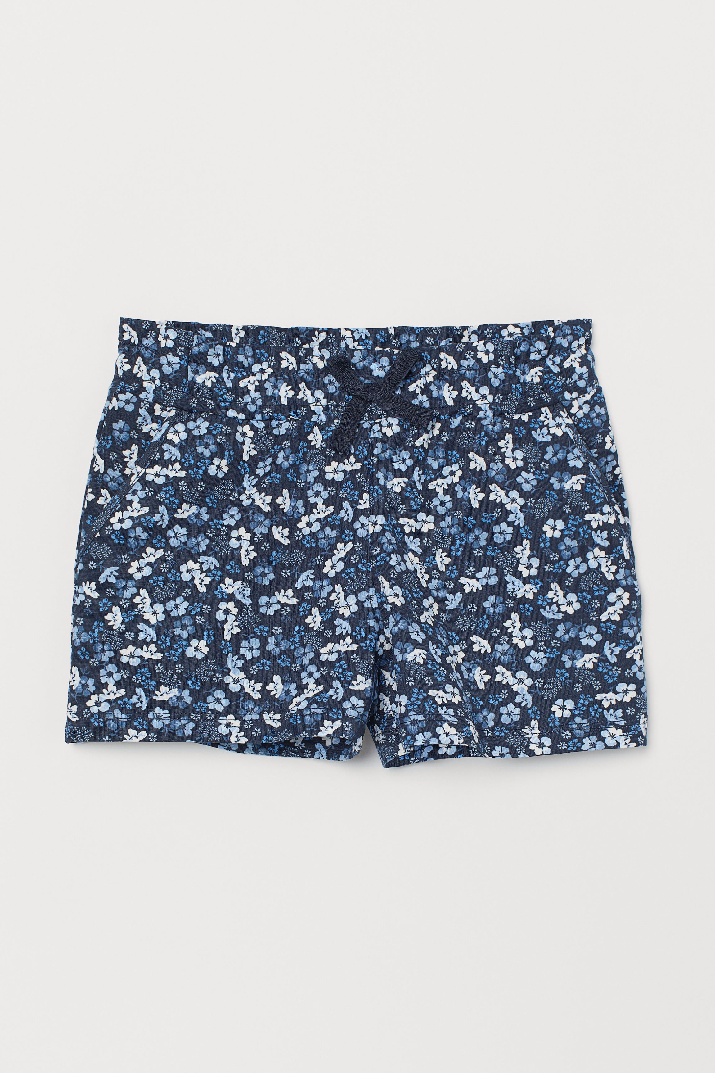 

Шорты H&M 98/104 Темно-синий 0739676_т.син.цветы