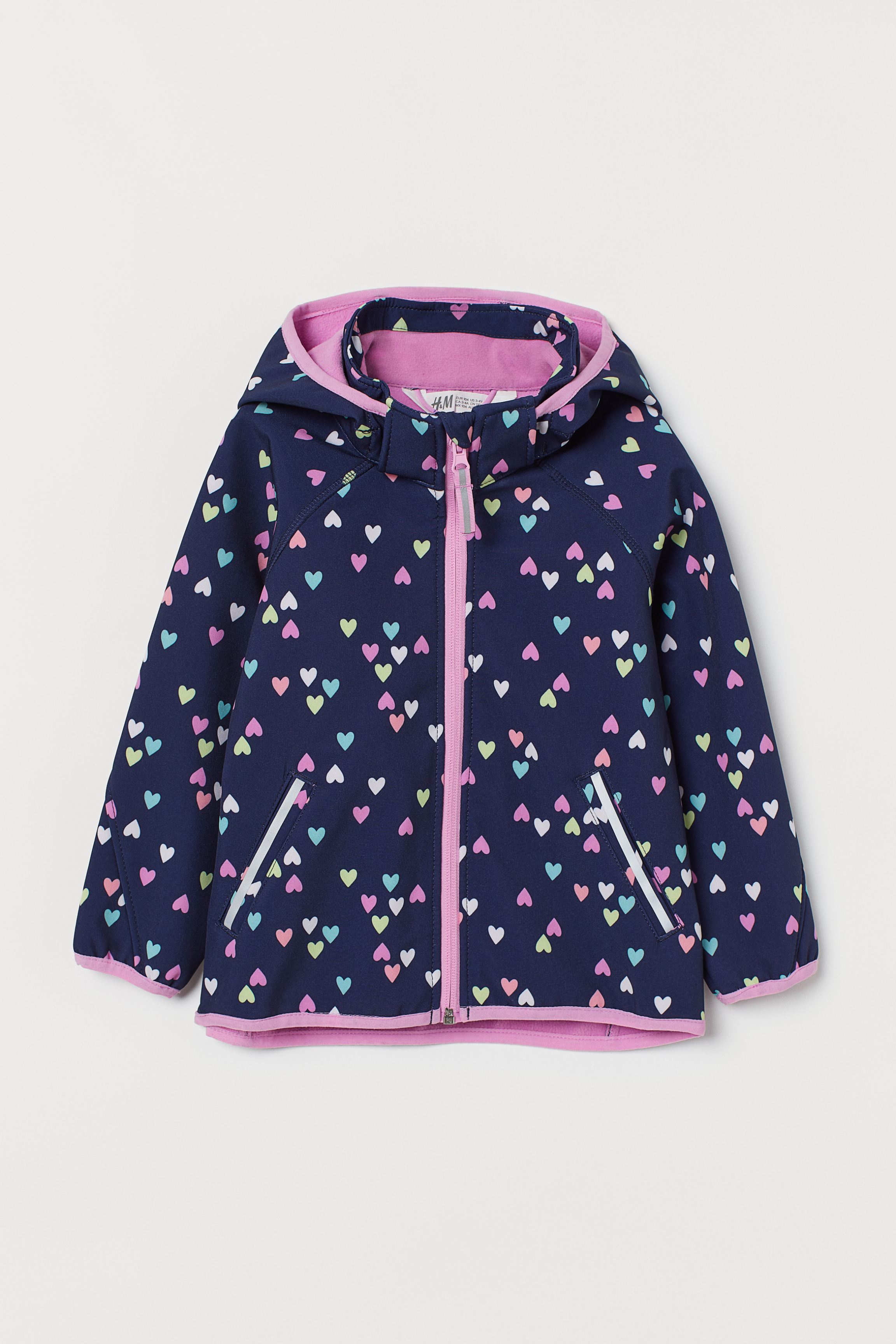 

Куртка H&M 140 Темно-фиолетовый 0798936_тем.фиолет.сердца