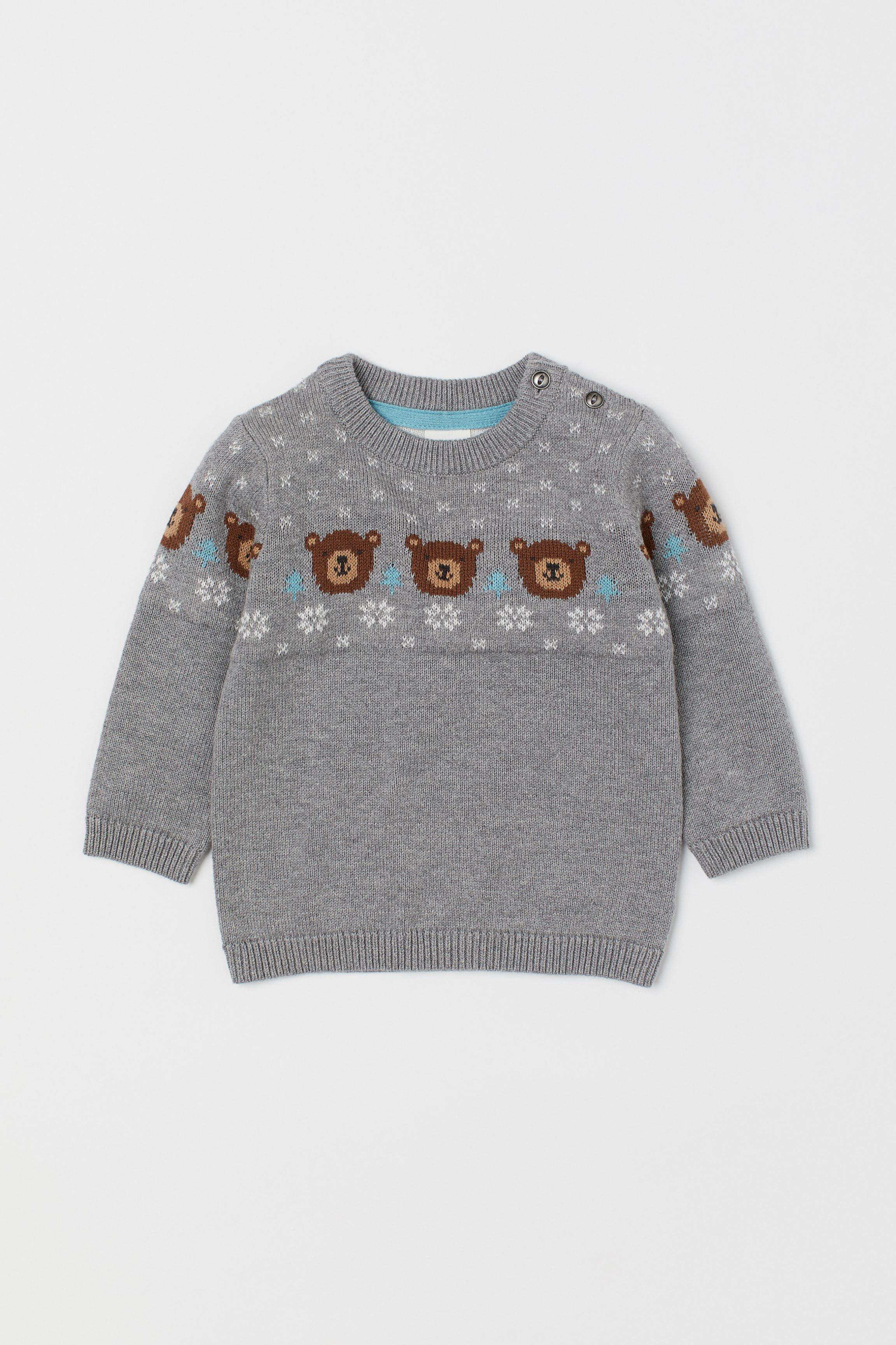 

Джемпер H&M 68 Серый 0745696