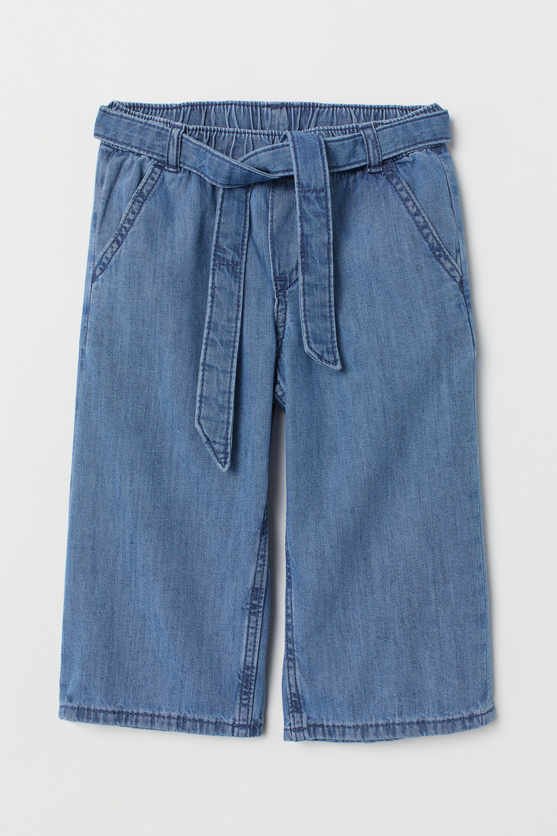 

Брюки H&M 110 Синий 0700585_син.пояс