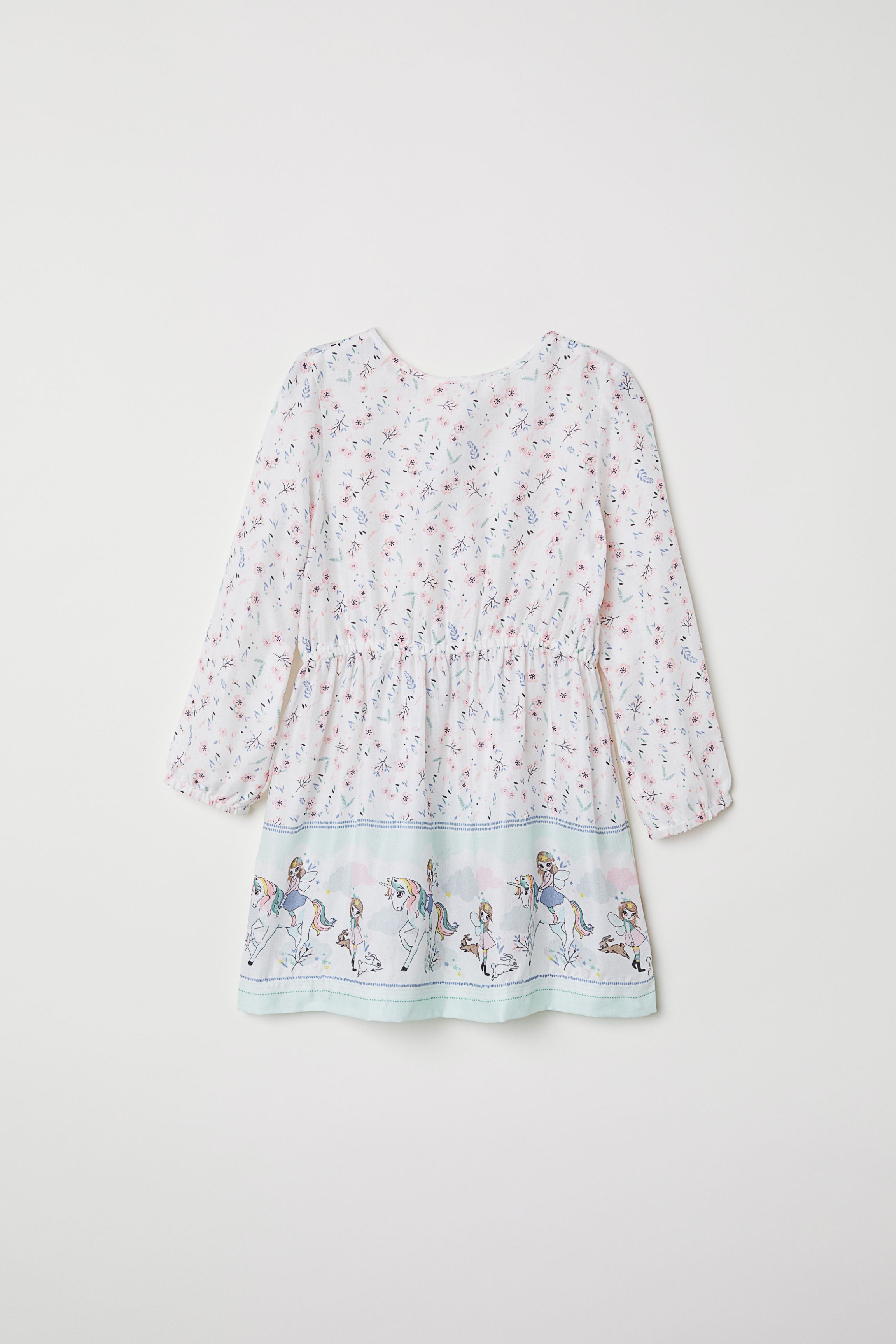 

Платье H&M 98 Белый 0594215_бел.фея.единорог