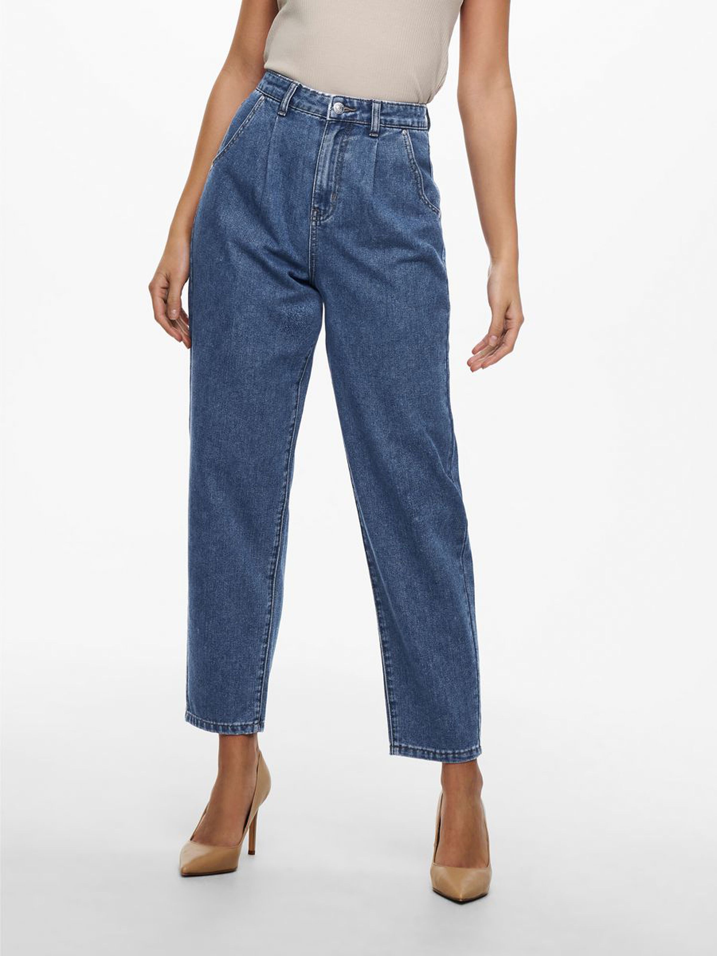 

Джинсы ONLY LIVA SLOUCHY-JEANS 15228277 Medium Blue Denim XS/30 Синий