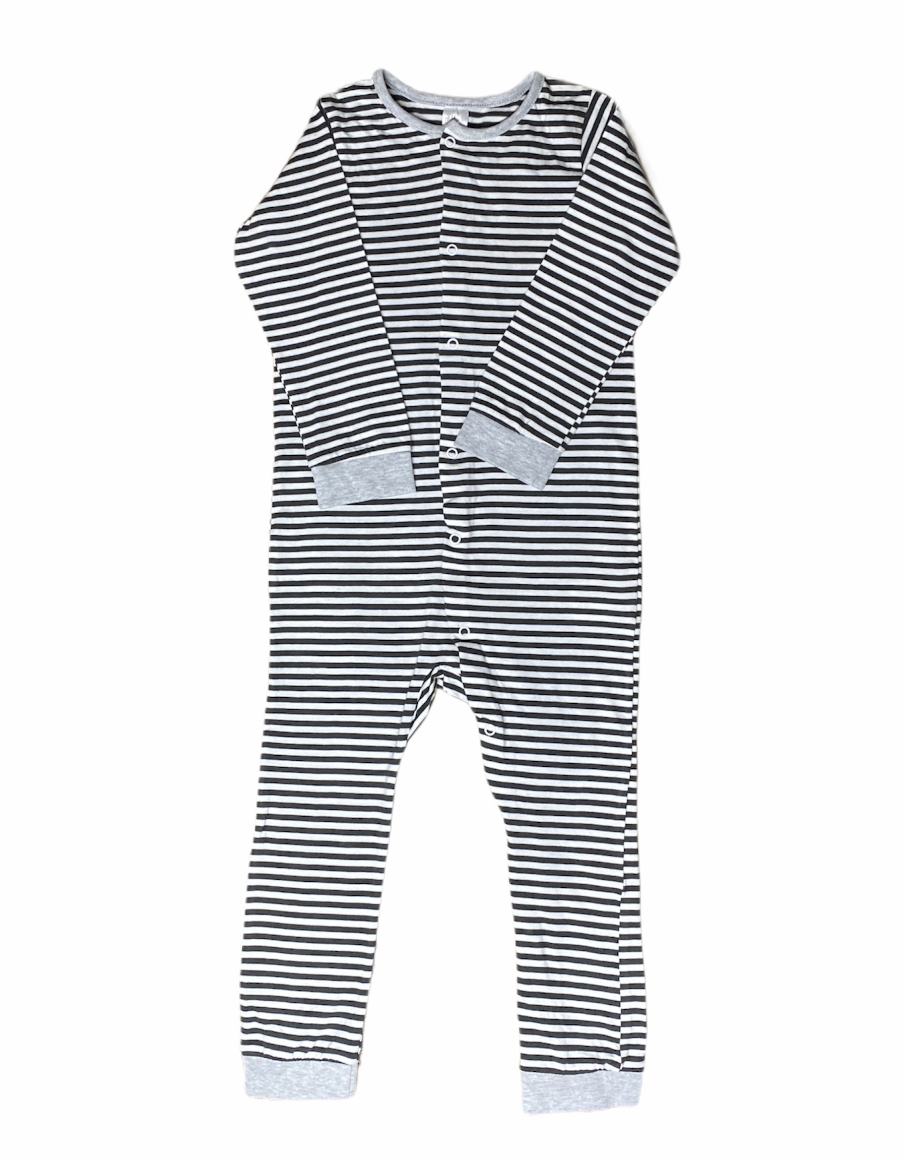 

Комбинезон H&M 98 Черно-белый 0657434_сер.манжеты