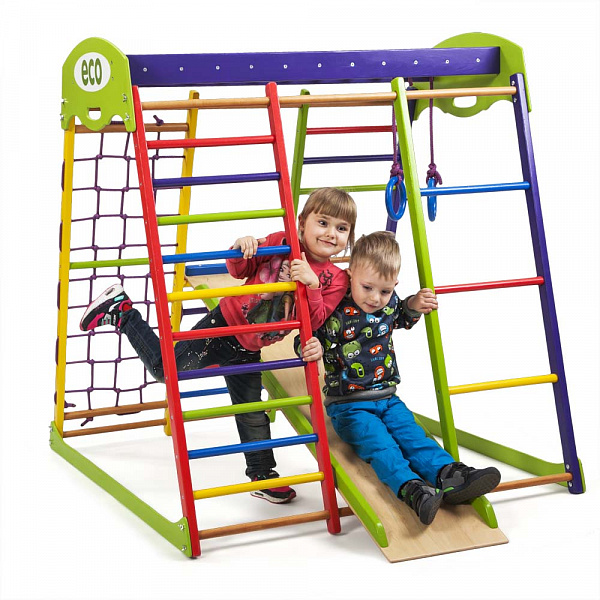 

Детский спортивный игровой комплекс Baby Sport SB Юнга Дерево 132х124х130 см (мини)
