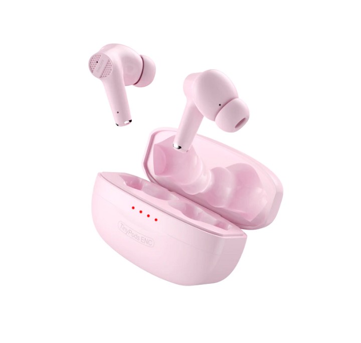 

Наушники DACOM TinyPods ENC pink