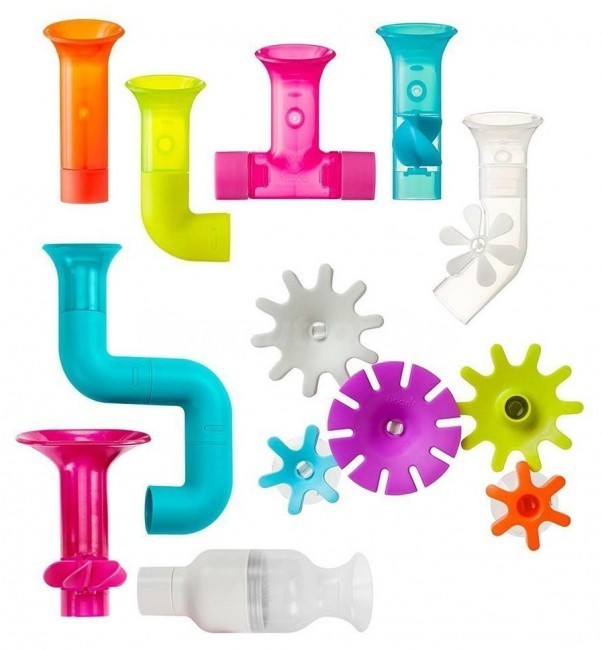 

Игрушка для купания трубы и винты boon Pipes Cogs Tubes(13 шт.)