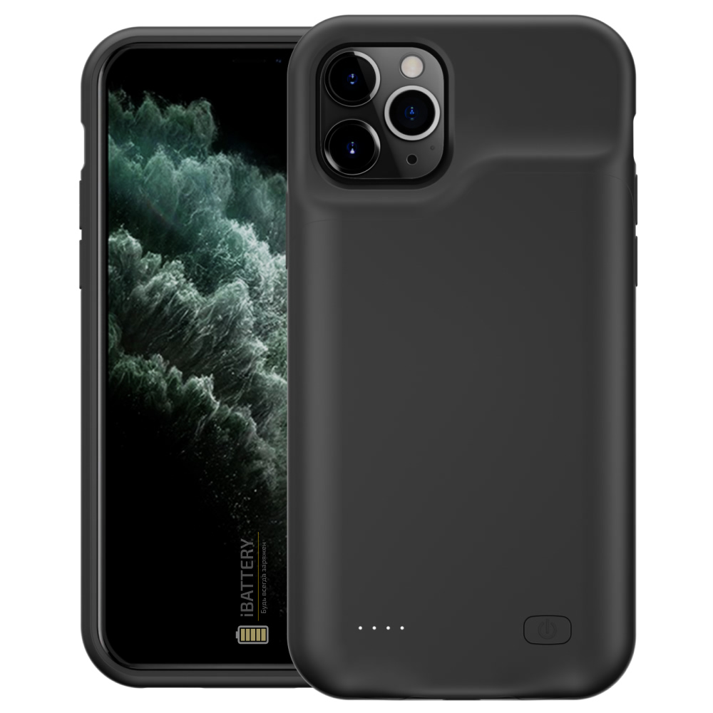 

Чехол powerbank iBattery для iPhone 11 Pro Max 6500 mAh black