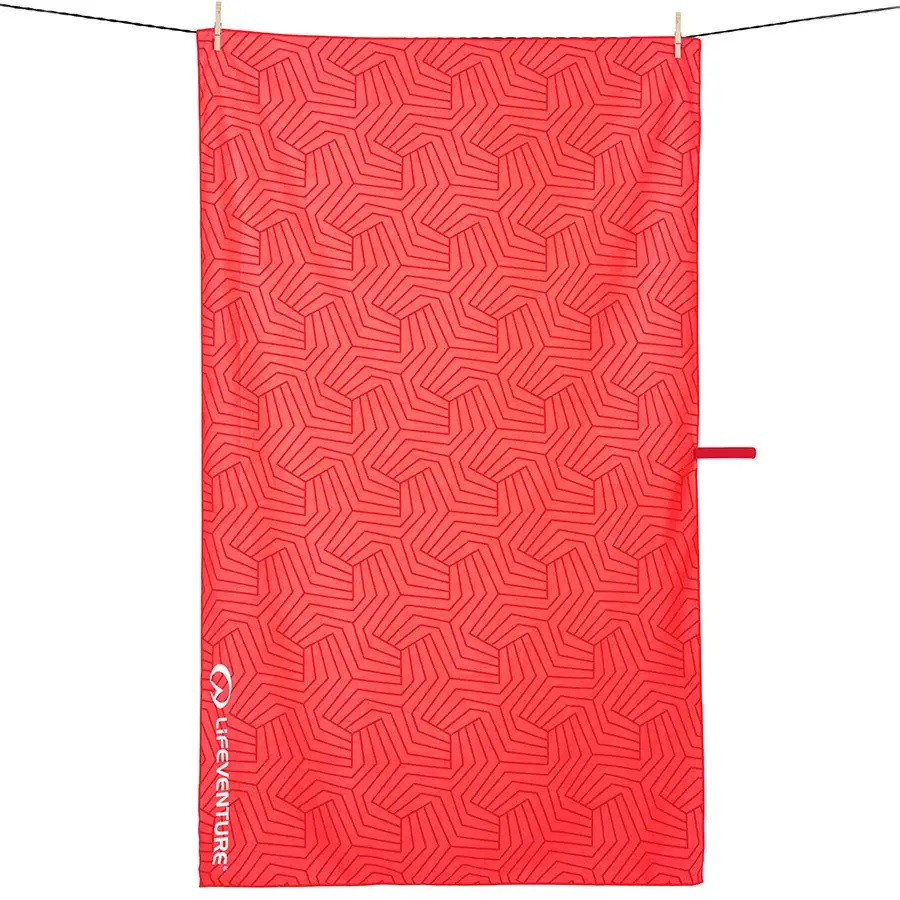 

Полотенце Lifeventure Soft Fibre Printed 150 x 90 см Coral Giant