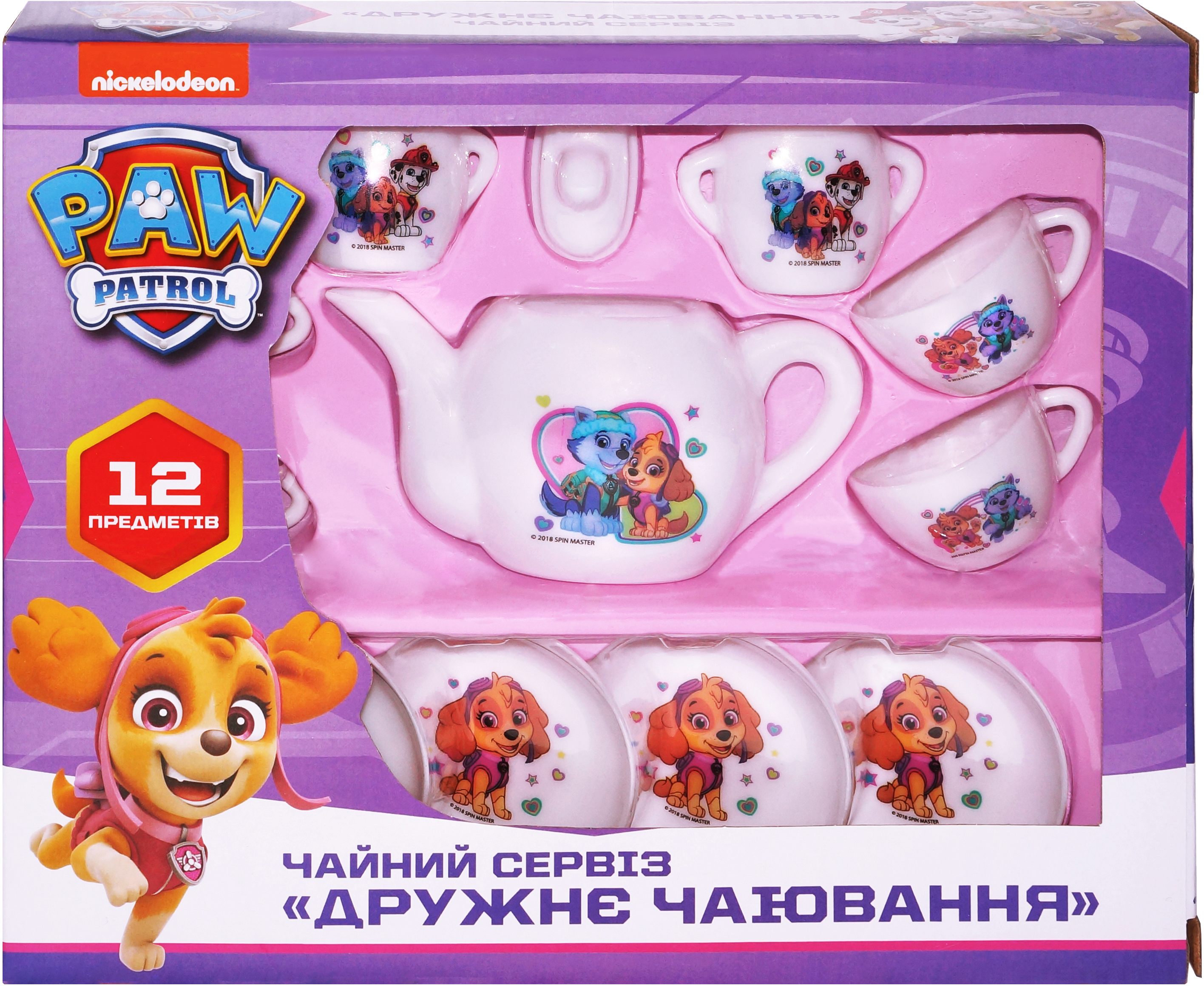 

Чайный сервиз Перо Paw Patrol Дружеское чаепитие 12 предметов (4820171713266)