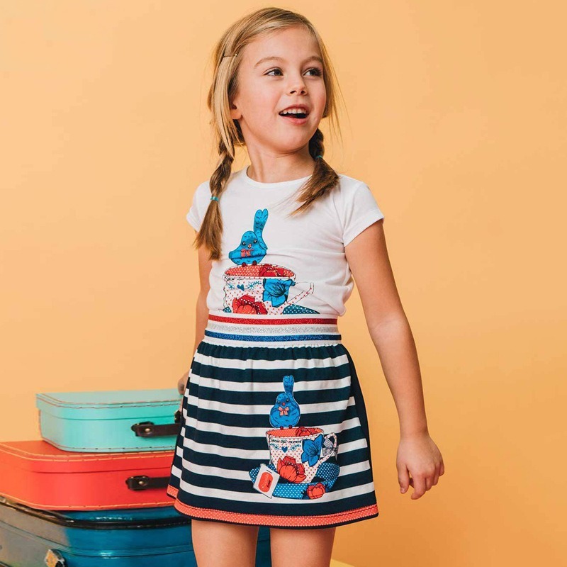 

Юбка для девочки Blue bird Berni Kids (100) Синий
