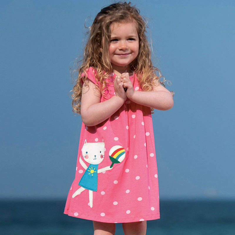 

Платье для девочки Cute cat Berni Kids (120) Розовый (59085)