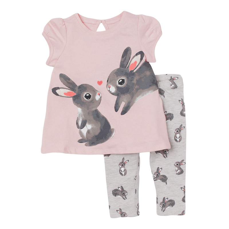 

Костюм для девочки 2 в 1 Love of hares Berni Kids (100) Серый