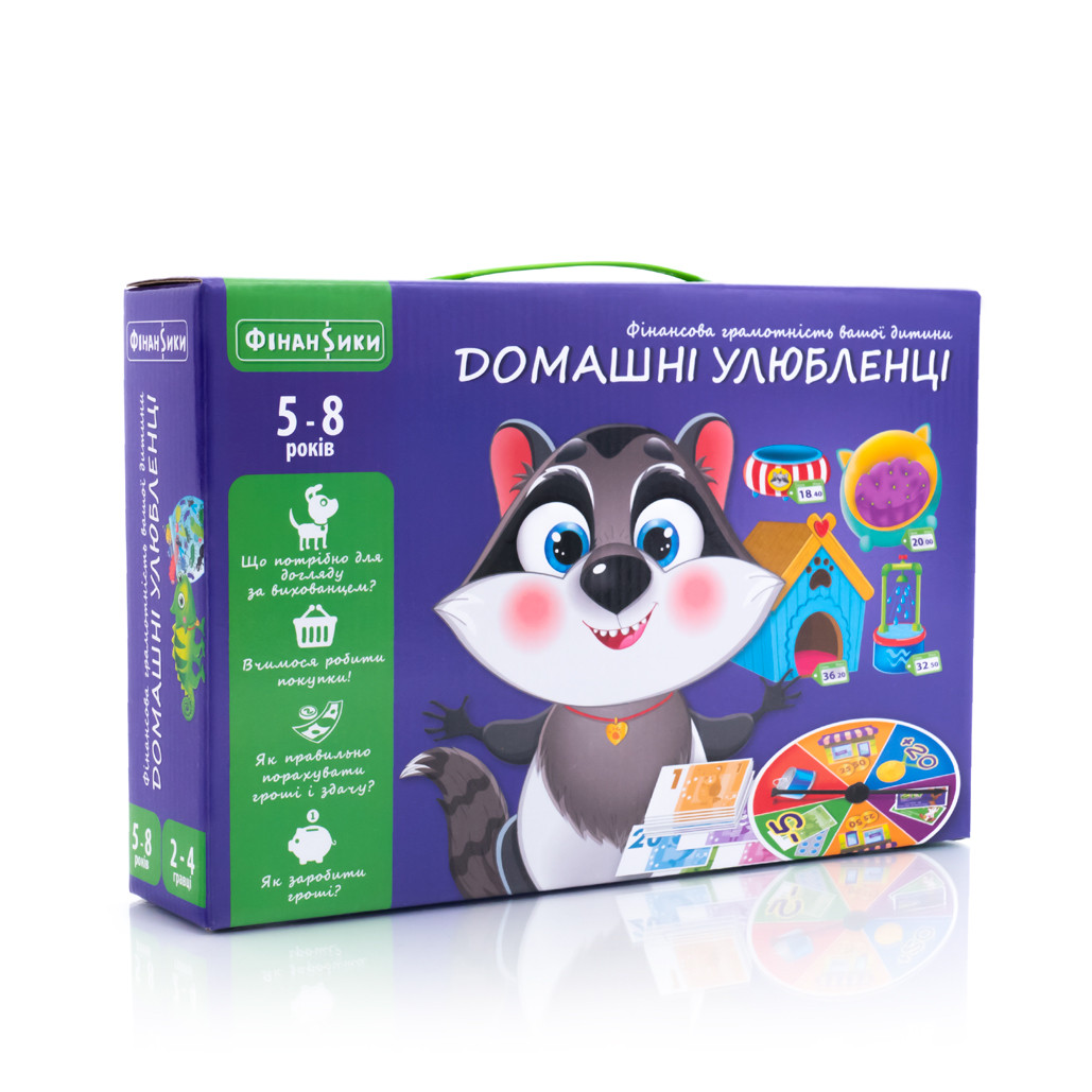 

Игра настольная Vladi Toys "Домашні улюбленці" (Укр) (VT2312-07)