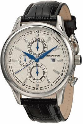 

Мужские часы Romanson TL1245BMWH WH