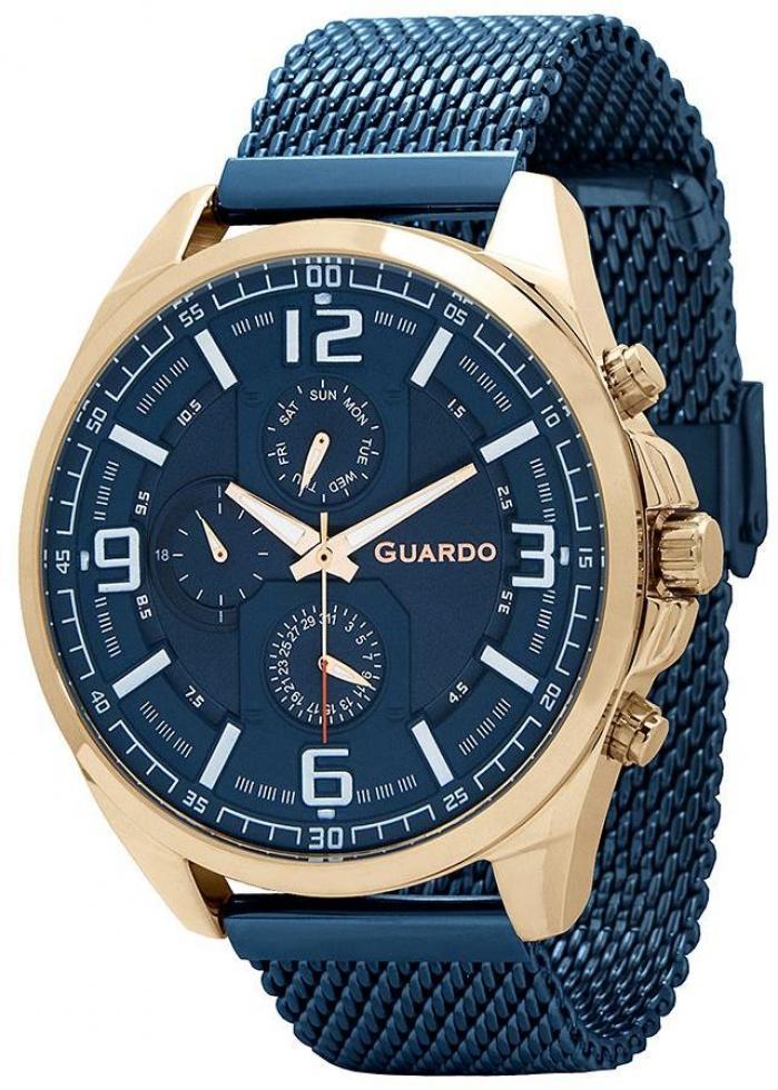 

Мужские часы Guardo B01361(m) RgBlBl