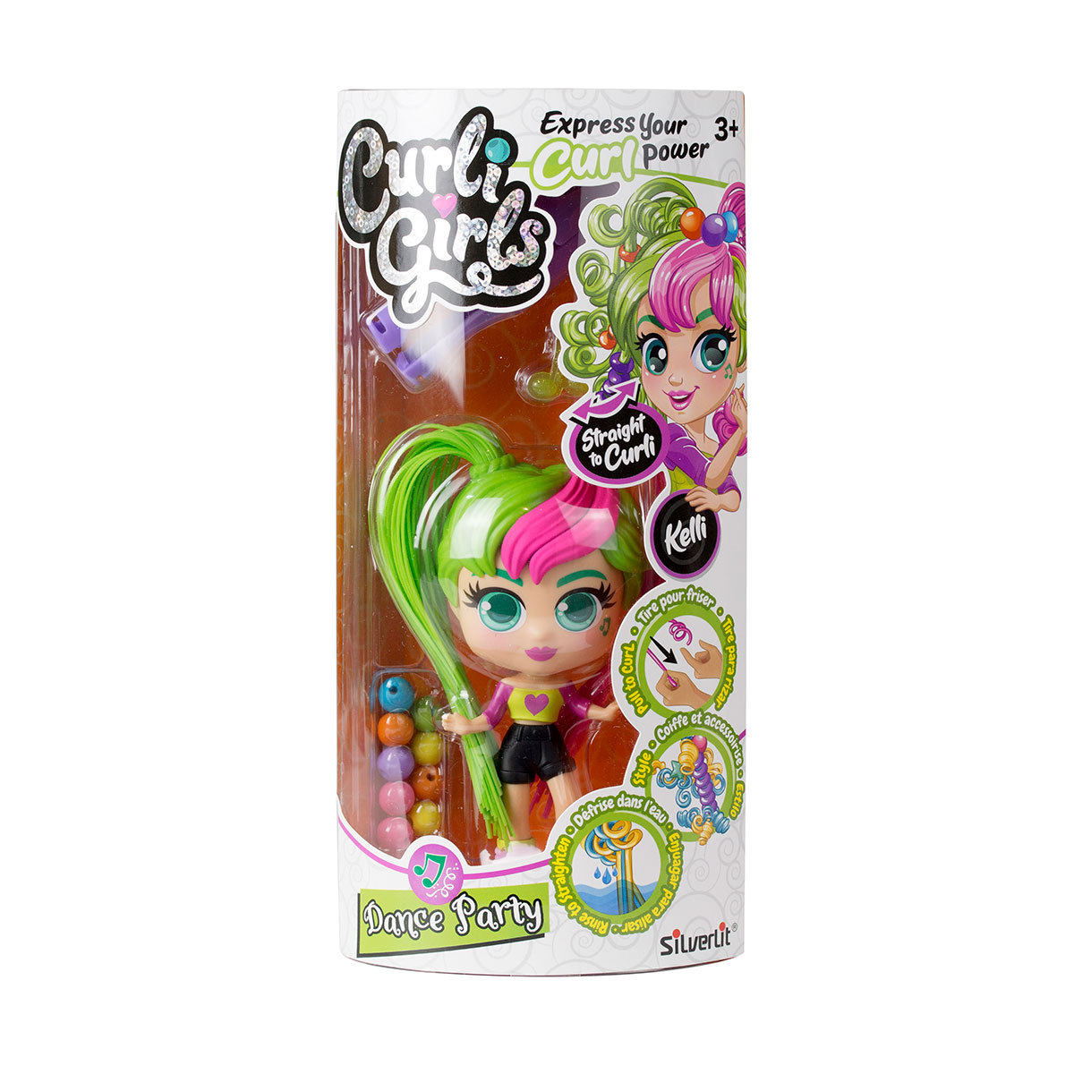 

Игровой набор с куклой CURLIGIRLS - ВЕЧЕРИНКА КЕЛЛИ 82095