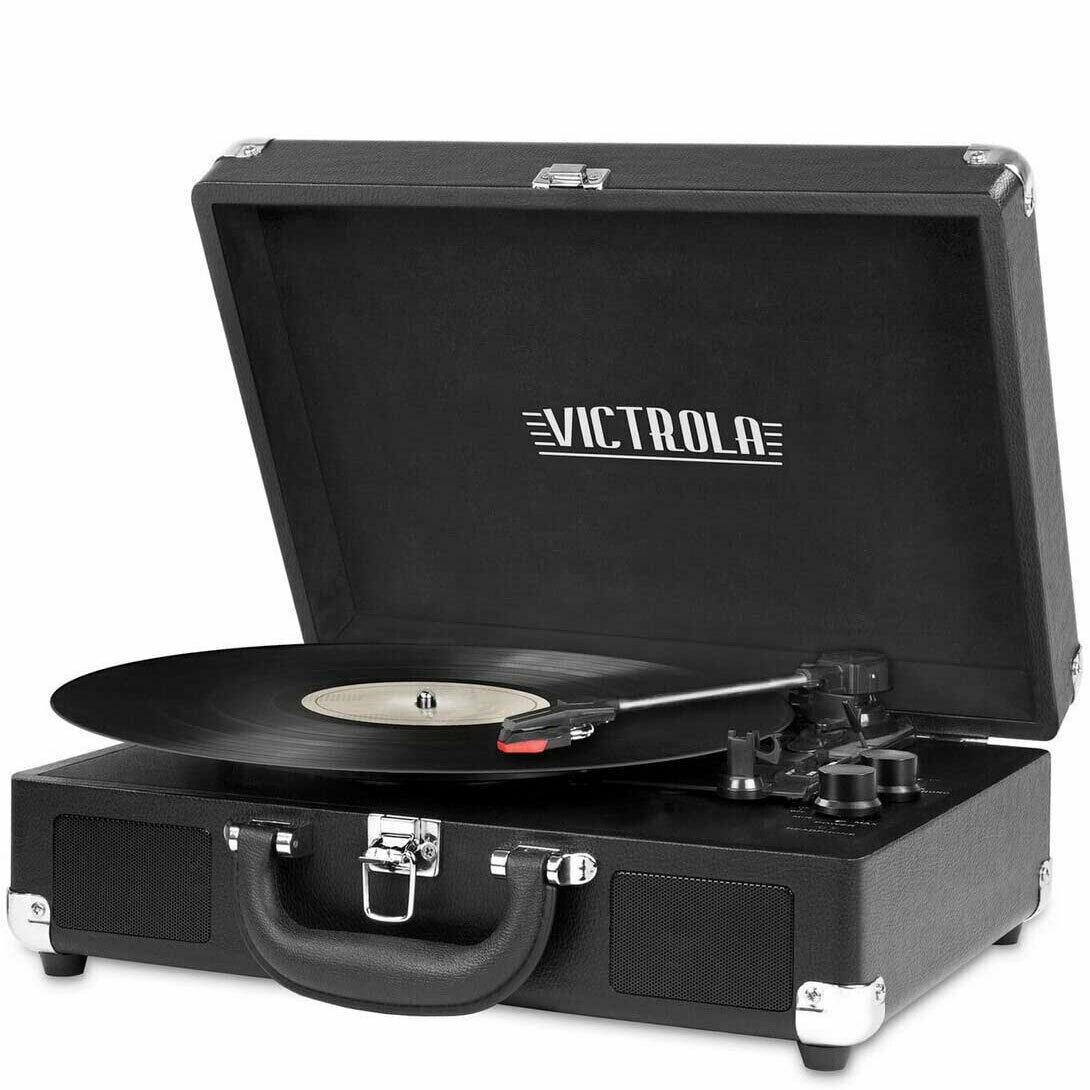 

Проигрыватель винила Victrola "Magic sound" c Bluetooth Чёрный