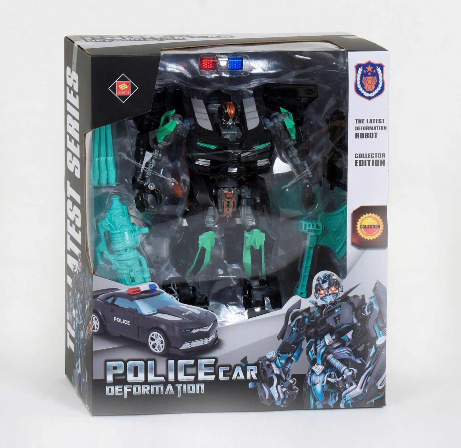 

Трансформер полицейский Star Toys Factor 8820А Черный (166М)